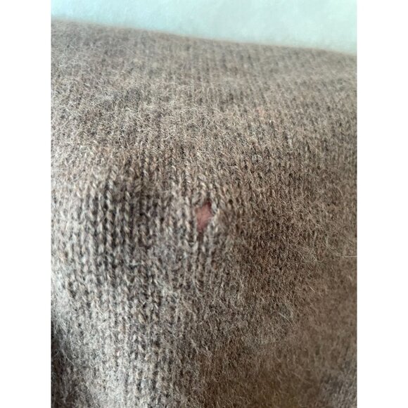 Rare Mint Women Wool Cashmere Knit Sweater Top Details & Ribbed Hem Y2K - Picture 10 of 13